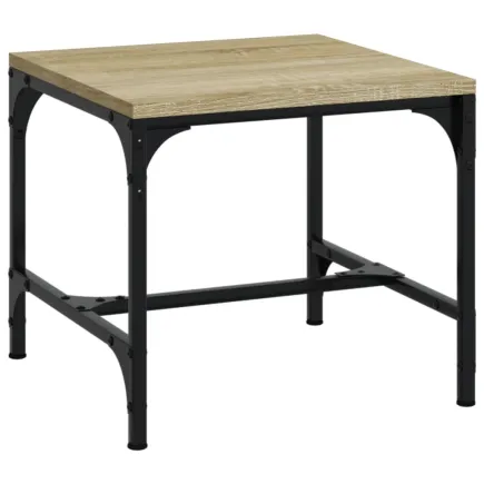 Table d'appoint Chêne sonoma 40x40x35 cm  2