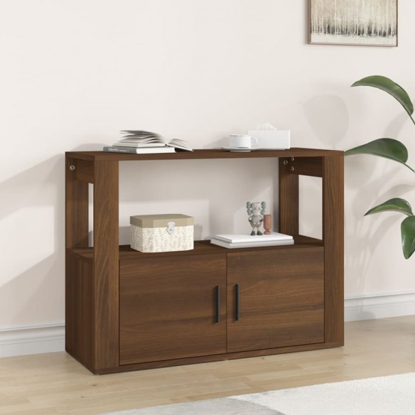 Buffet Chêne marron 80x30x60 cm 