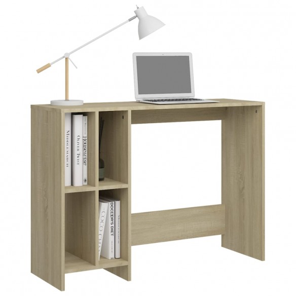 Bureau d'ordinateur portable Chêne 102,5x35x75 cm Aggloméré Bureau d'ordinateur portable Chêne 102,5x35x75 cm Aggloméré
