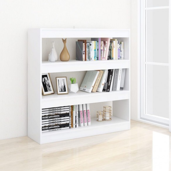 Bibliothèque/Séparateur de pièce Blanc 100x30x103 cm Bibliothèque/Séparateur de pièce Blanc 100x30x103 cm