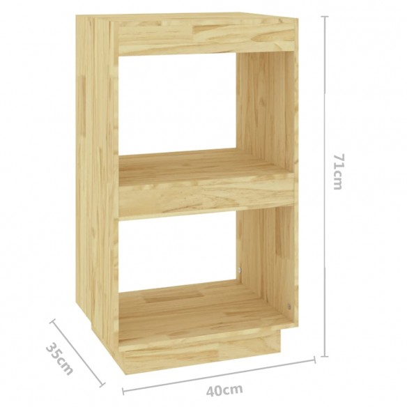 Bibliothèque 40x35x71 cm bois de pin massif Bibliothèque 40x35x71 cm bois de pin massif