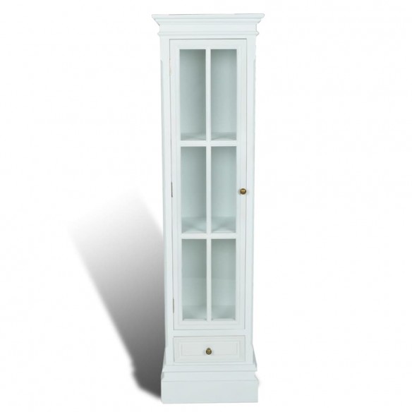 Meuble de bibliothèque avec 3 étagères Blanc Bois Meuble de bibliothèque avec 3 étagères Blanc Bois