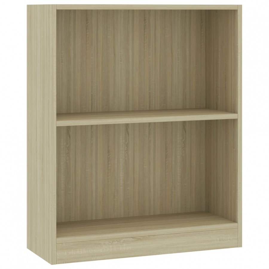 Bibliothèque Chêne sonoma 60x24x74,5 cm 