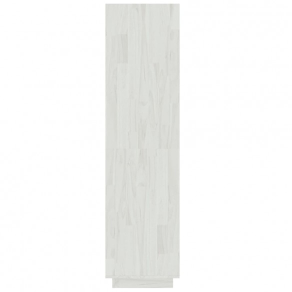 Bibliothèque/Séparateur de pièce Blanc 60x35x135 cm Pin massif Bibliothèque/Séparateur de pièce Blanc 60x35x135 cm Pin massif