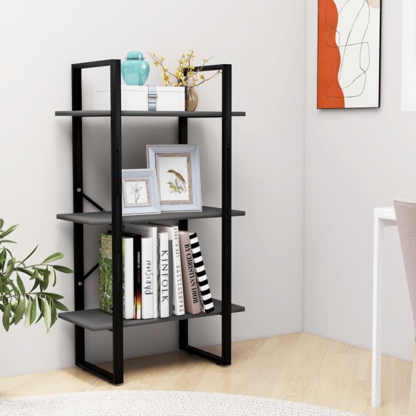 Étagère de rangement Gris 60x30x105 cm Aggloméré Étagère de rangement Gris 60x30x105 cm Aggloméré
