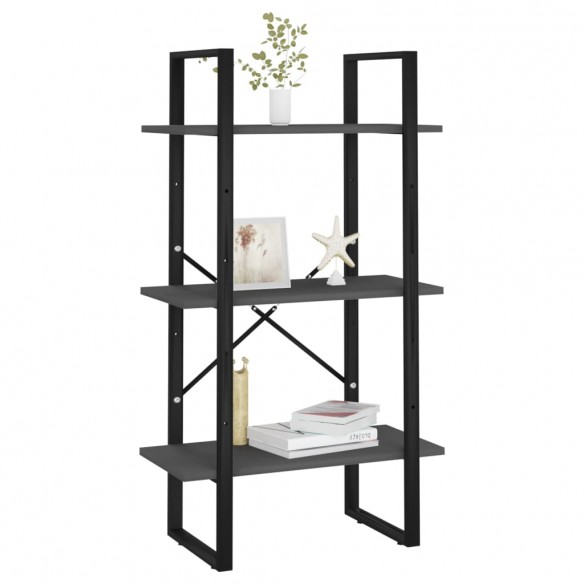 Étagère de rangement Gris 60x30x105 cm Aggloméré Étagère de rangement Gris 60x30x105 cm Aggloméré