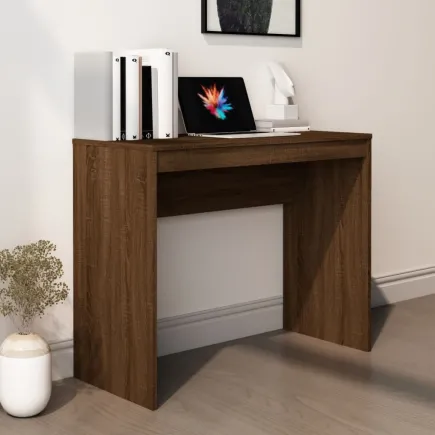 Bureau Chêne marron 90x40x72 cm 