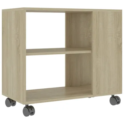 Table d'appoint Chêne sonoma 70x35x55 cm  2