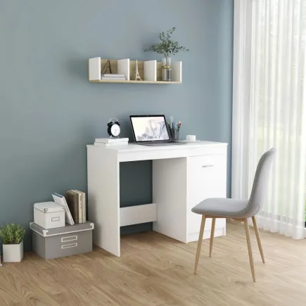 Bureau Blanc 100x50x76 cm 
