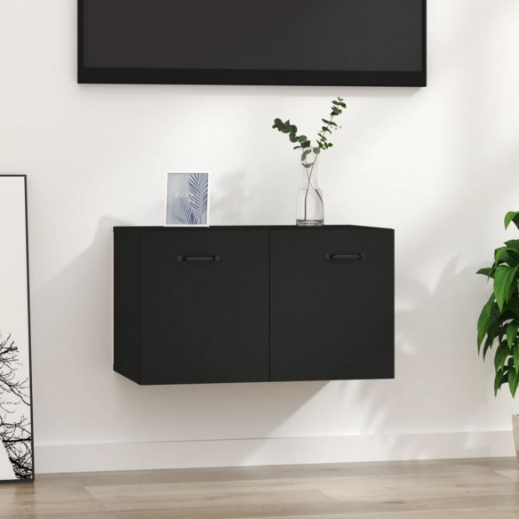 Armoire murale Noir 60x36,5x35 cm 
