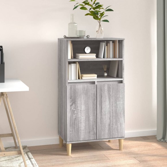 Buffet haut Sonoma gris 60x36x110 cm 