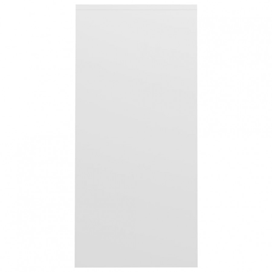 Bureau d'ordinateur portable Blanc 102,5x35x75 cm Aggloméré