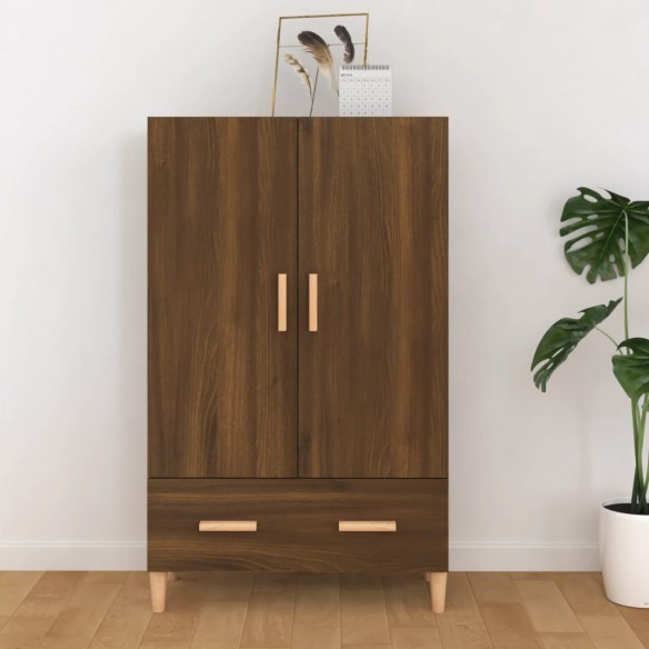 Buffet Chêne marron 70x31x115 cm 