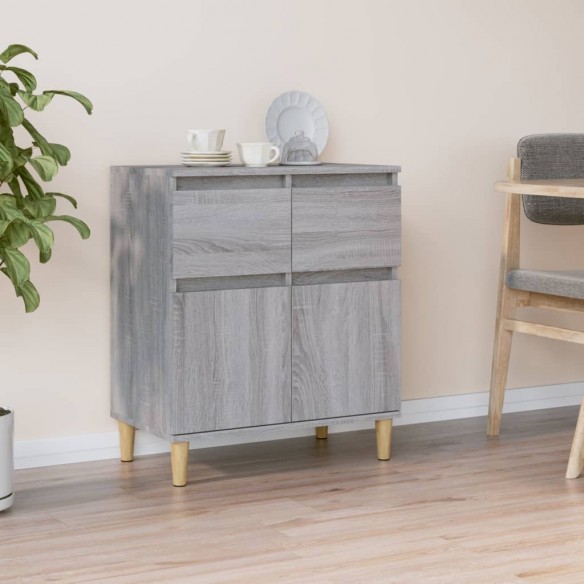 Buffet Sonoma gris 60x35x70 cm 