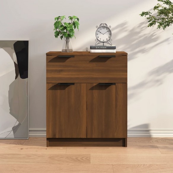 Buffet Chêne marron 60x30x70 cm 