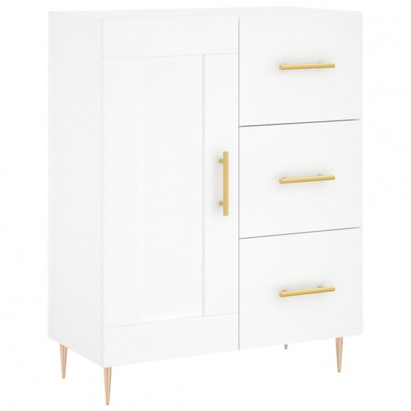Buffet haut Blanc 69,5x34x180 cm 