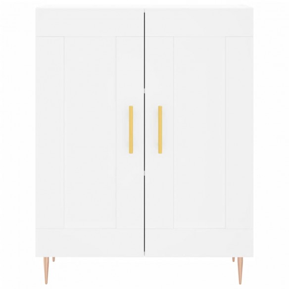 Buffet haut Blanc 69,5x34x180 cm 