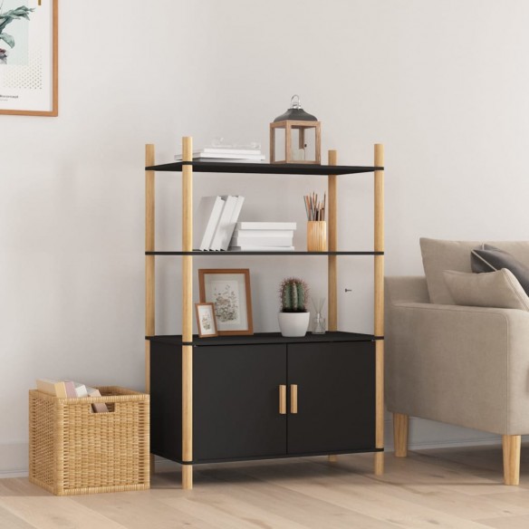 Buffet haut Noir 80x40x121 cm 