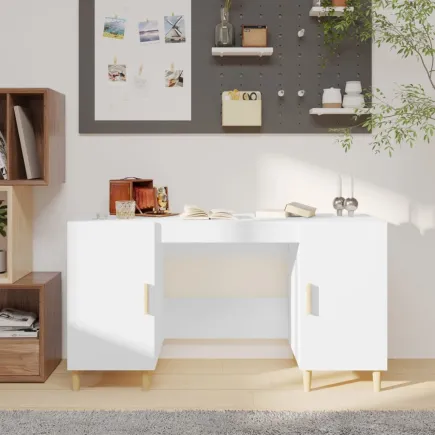 Bureau Blanc 140x50x75 cm 