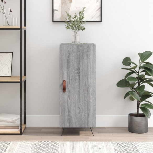 Buffet Sonoma gris 34,5x34x90 cm 