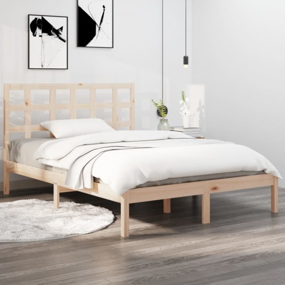 Lit Bois massif 140x200 cm
