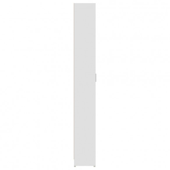 Garde-robe de couloir Blanc 55x25x189 cm Aggloméré Garde-robe de couloir Blanc 55x25x189 cm Aggloméré
