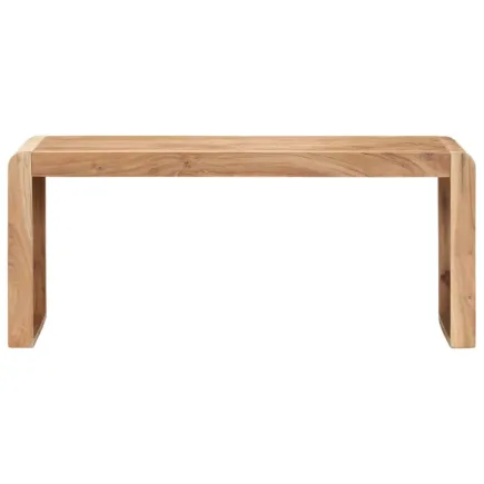 Banc 110x38x46 cm Bois solide d'acacia 2