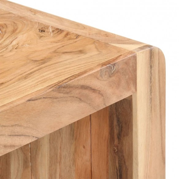 Banc 110x38x46 cm Bois solide d'acacia Banc 110x38x46 cm Bois solide d'acacia