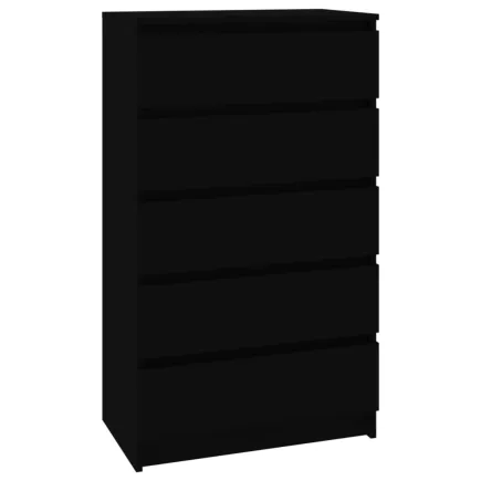 Commode Noir 60x36x103 cm  2
