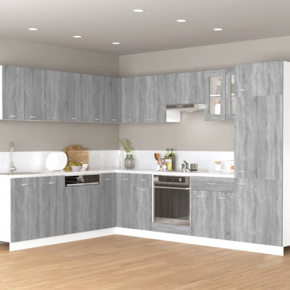 Armoire suspendue Sonoma gris 60x31x40 cm 