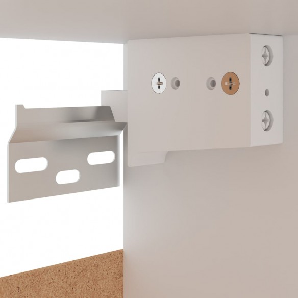 Armoire suspendue Sonoma gris 60x31x40 cm 