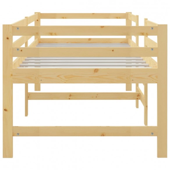 Lit 90x200 cm Bois de pin massif Lit 90x200 cm Bois de pin massif