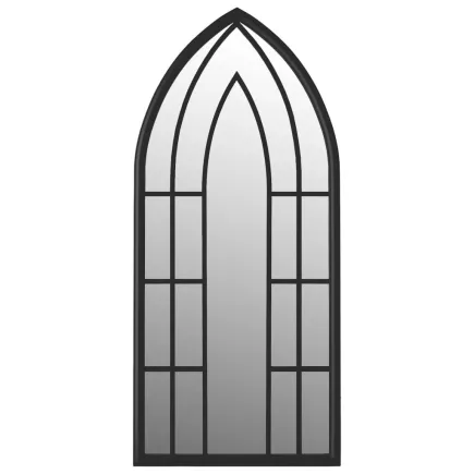Miroir Noir 100x45 cm Fer pour utilisation à l'intérieur 2