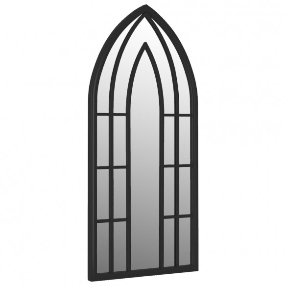 Miroir Noir 100x45 cm Fer pour utilisation à l'intérieur Miroir Noir 100x45 cm Fer pour utilisation à l'intérieur