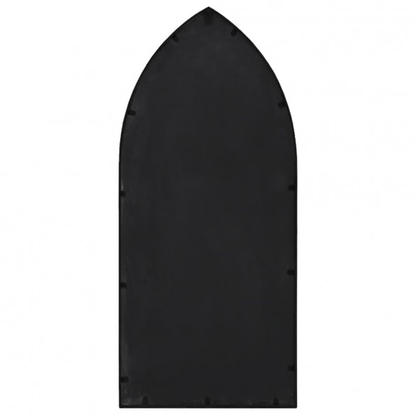 Miroir Noir 100x45 cm Fer pour utilisation à l'intérieur Miroir Noir 100x45 cm Fer pour utilisation à l'intérieur