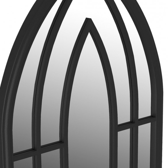 Miroir Noir 100x45 cm Fer pour utilisation à l'intérieur Miroir Noir 100x45 cm Fer pour utilisation à l'intérieur