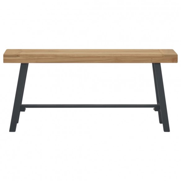 Banc 110 cm Bois massif de teck Banc 110 cm Bois massif de teck