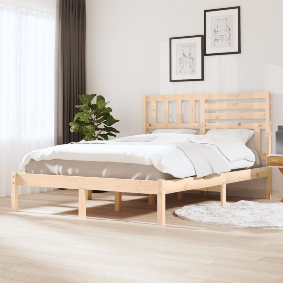 Lit Bois de pin massif 120x200 cm