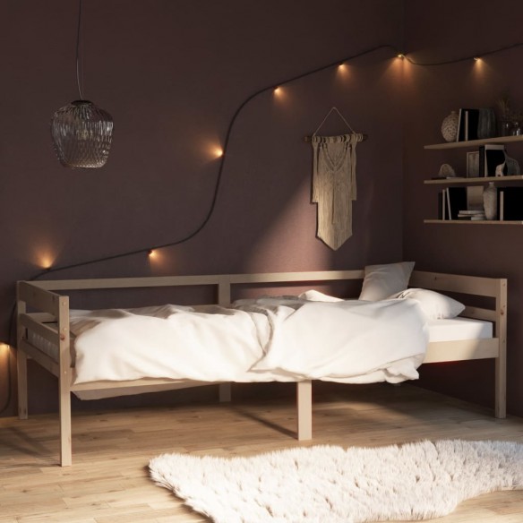 Lit Bois de pin massif 90x200 cm