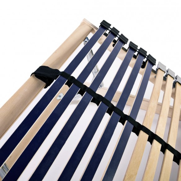 Cadre avec 42 lattes 7 zones 70 x 200 cm