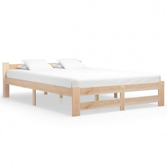 Lit Bois de pin massif 160x200 cm