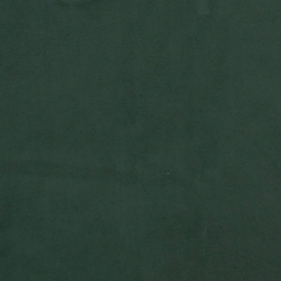 Lit Vert foncé 140x200 cm Velours