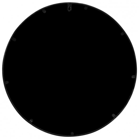 Miroir Noir 60x2,5 cm Fer pour utilisation à l'intérieur Miroir Noir 60x2,5 cm Fer pour utilisation à l'intérieur