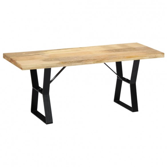 Banc 110 cm Bois de manguier massif Banc 110 cm Bois de manguier massif