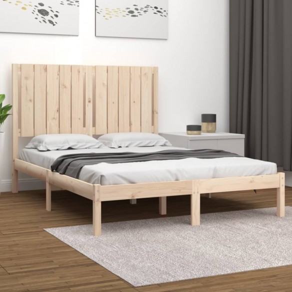 Lit Bois de pin massif 120x200 cm