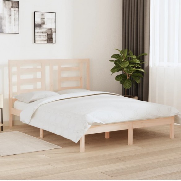 Lit Bois de pin massif 160x200 cm