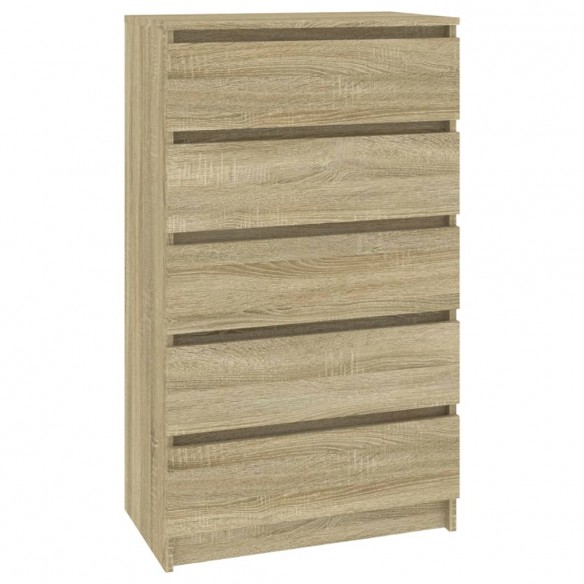 Commode Chêne sonoma 60x36x103 cm  Commode Chêne sonoma 60x36x103 cm
