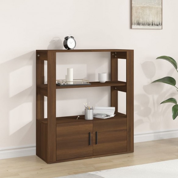 Buffet Chêne marron 80x30x90 cm 