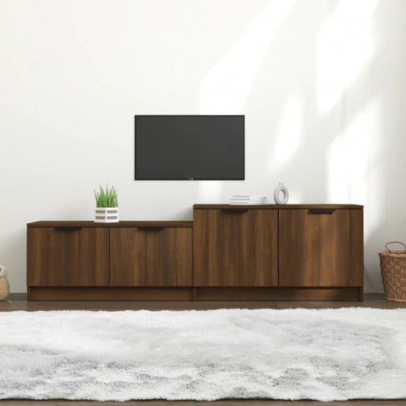 Meuble TV Chêne marron 158,5x36x45 cm 