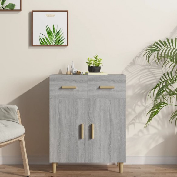 Buffet Sonoma gris 69,5x34x89 cm 